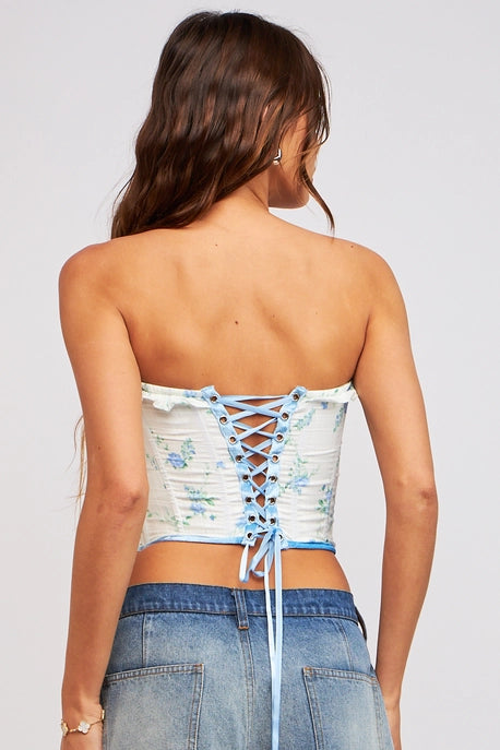 Jess Floral Corset Top