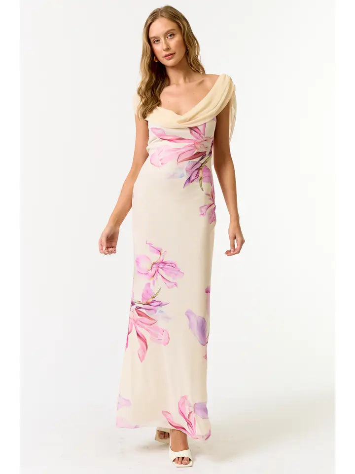 Amy Floral Maxi Dress