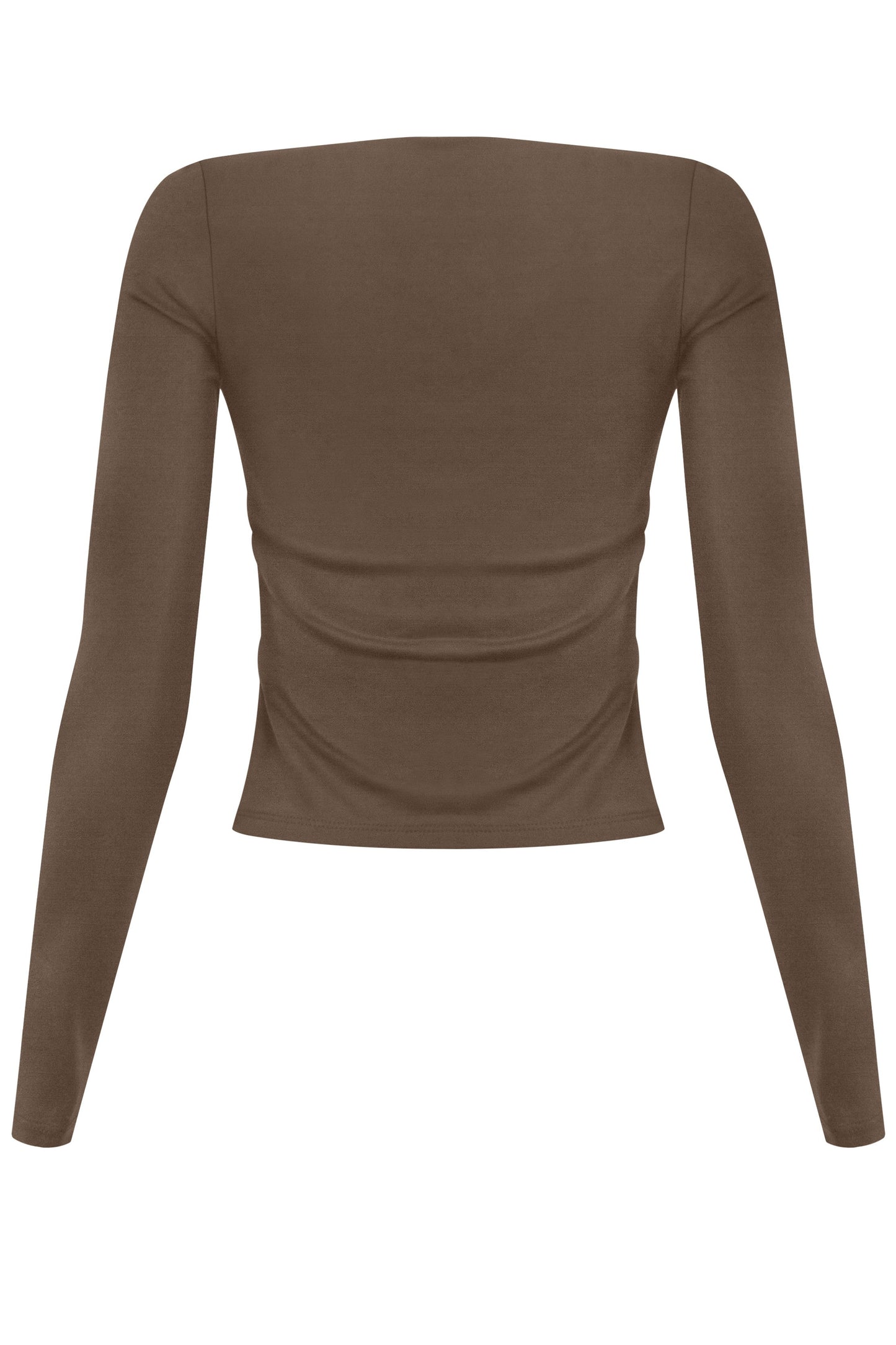 Lankin Brown Tie Top