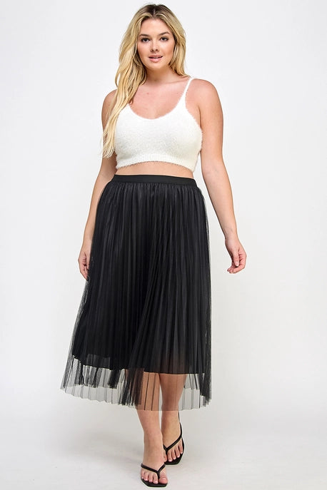 Natalie Tulle Skirt Black