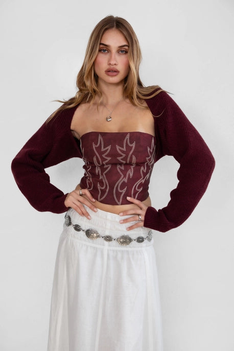 Brooklyn Knit Shrug
