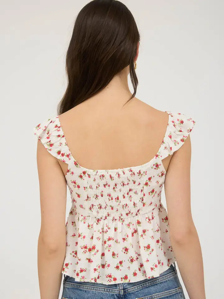 Hannah Floral Top