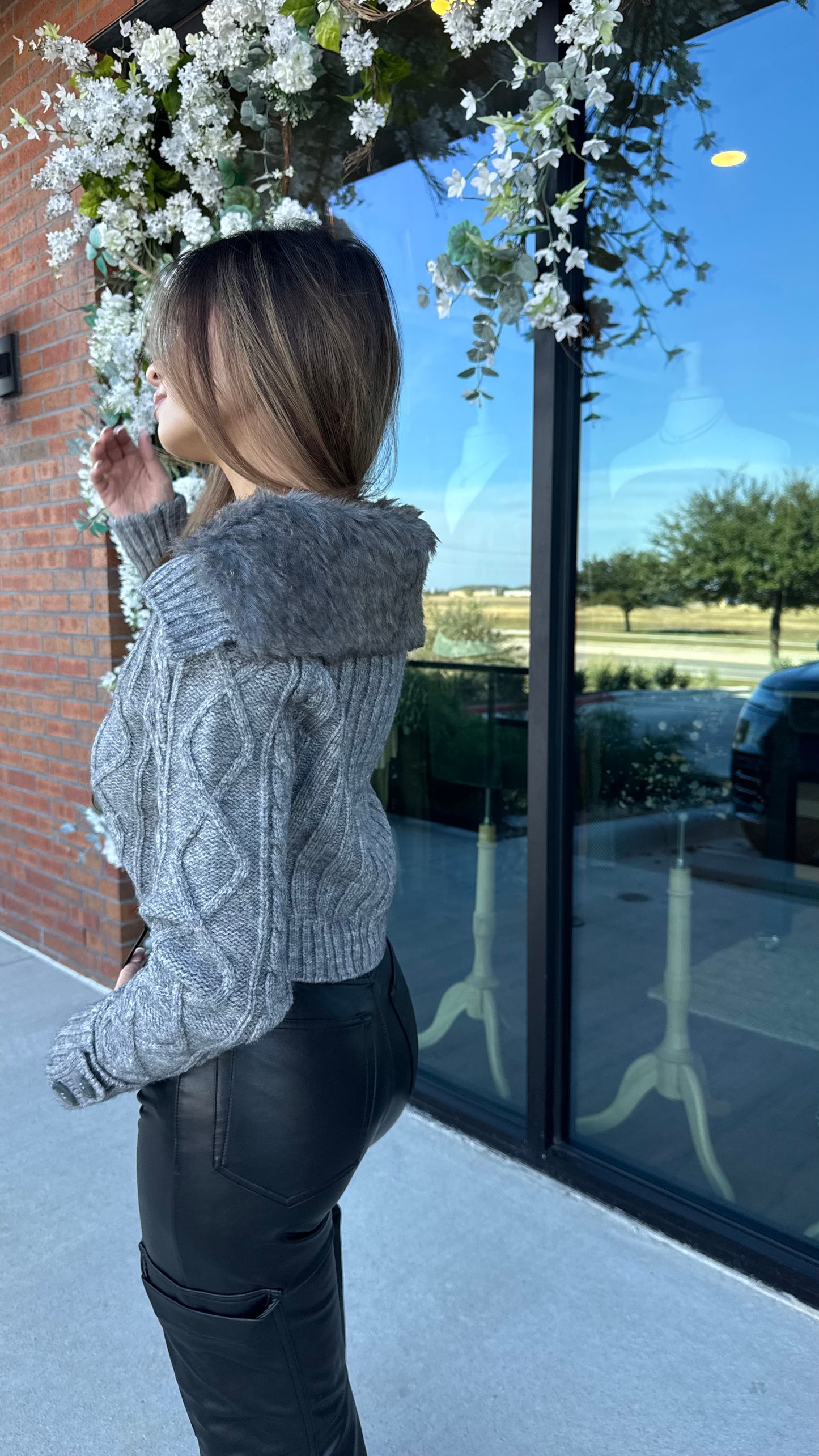 Farah Faux Fur Sweater