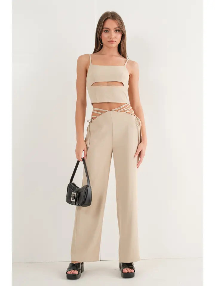 Lily Peekaboo Cutout Cami