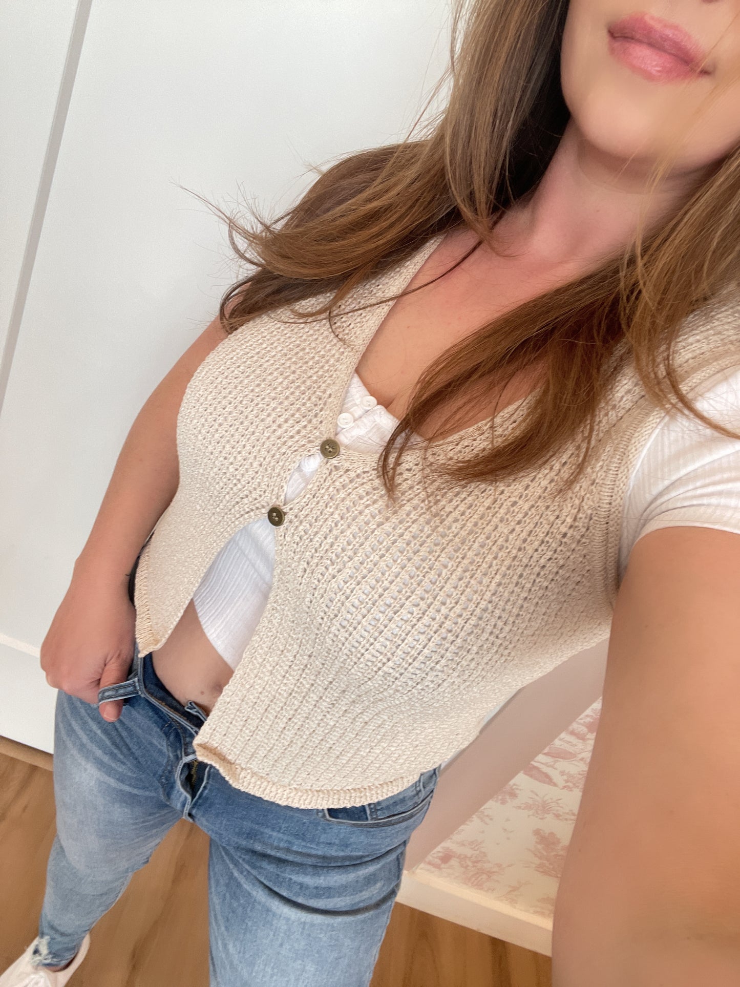 Pepper Solid Knit Top