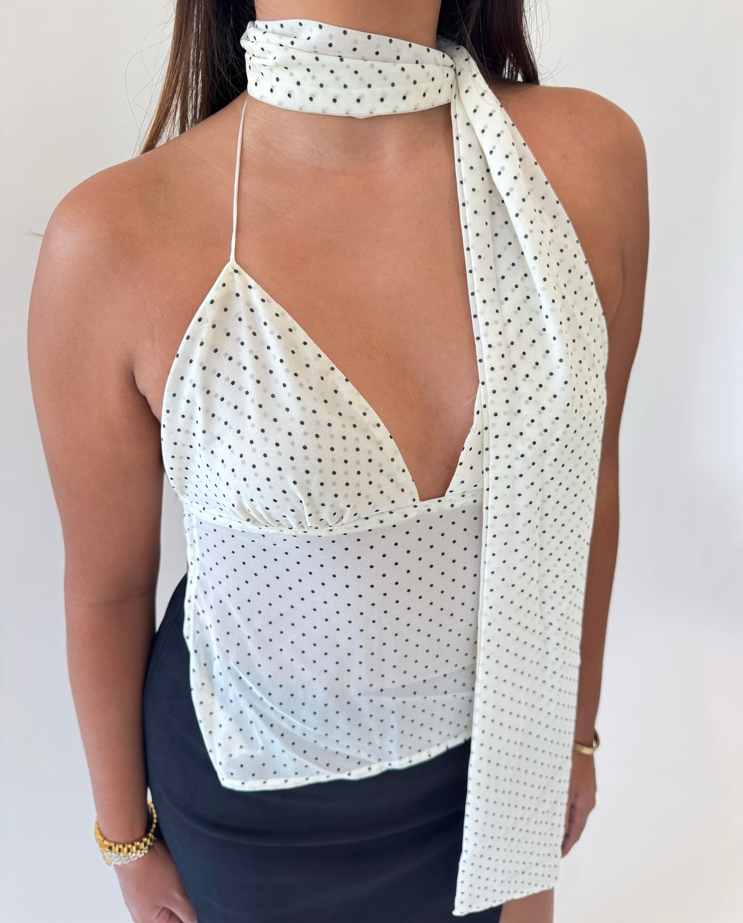 Marissa Top with Scarf