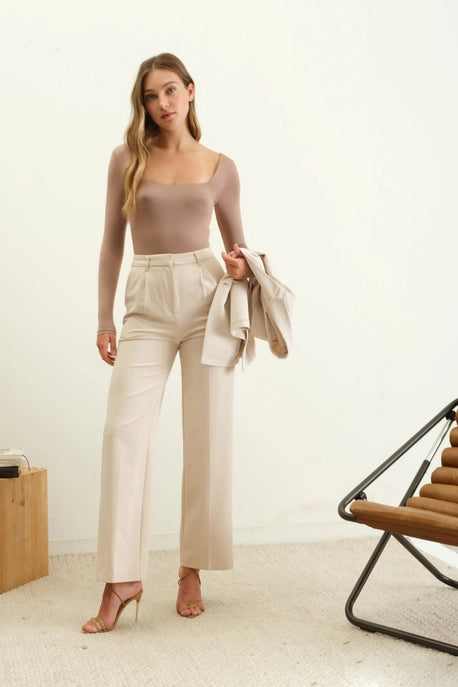 Jesse Seamless Bodysuit Warm Taupe