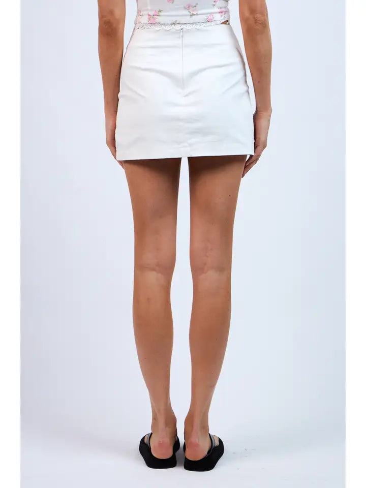 Ava Denim Mini Skirt