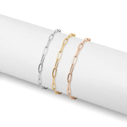 Paperclip Anklet