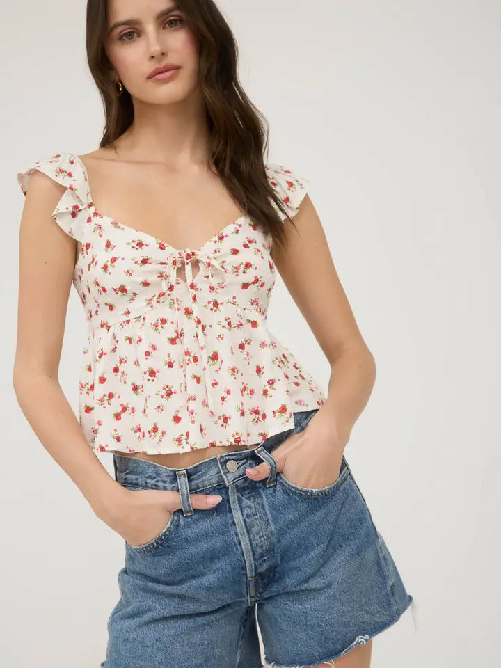 Hannah Floral Top