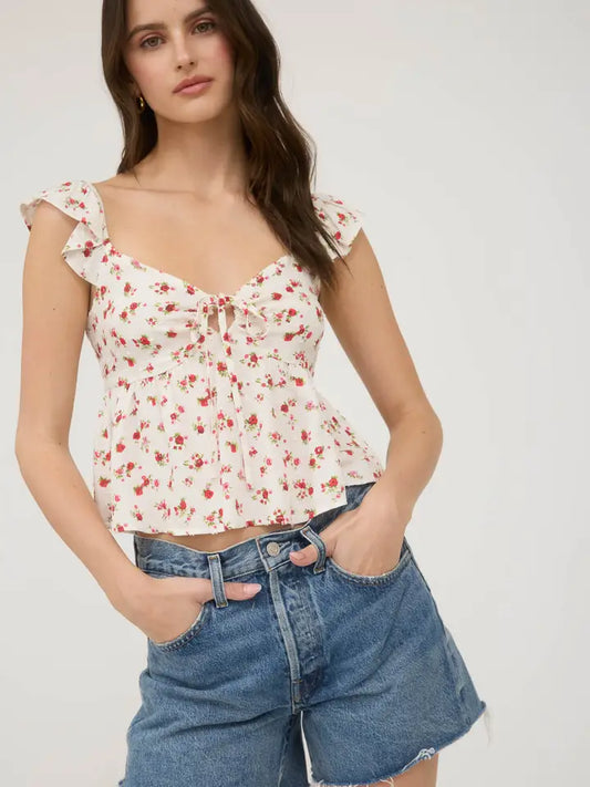 Hannah Floral Top