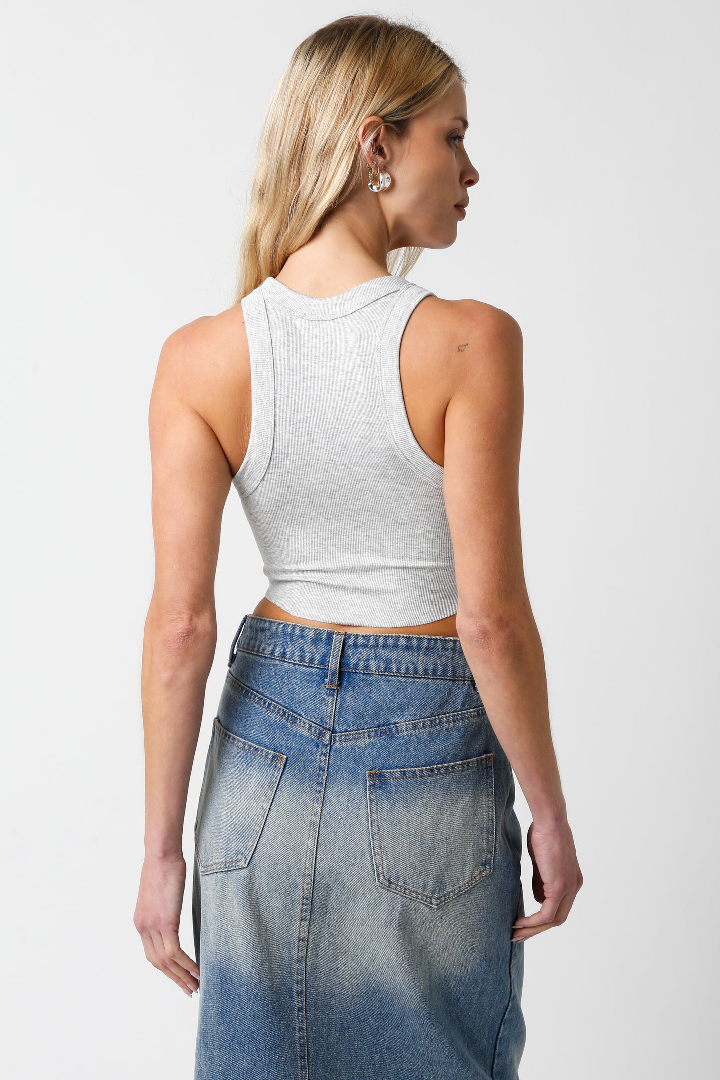 Skylar Tank Heather Grey