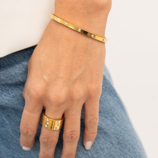 Mason Gold Diamond Bracelet