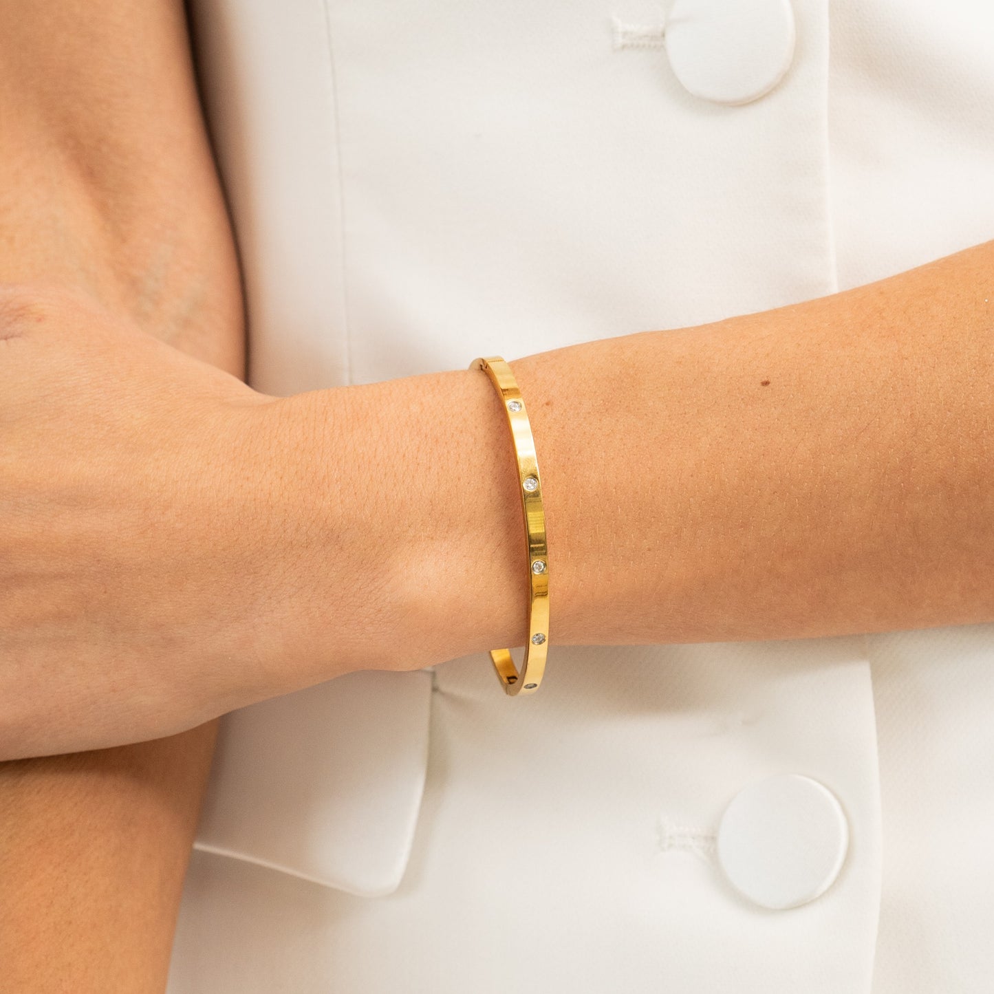 Mason Gold Diamond Bracelet