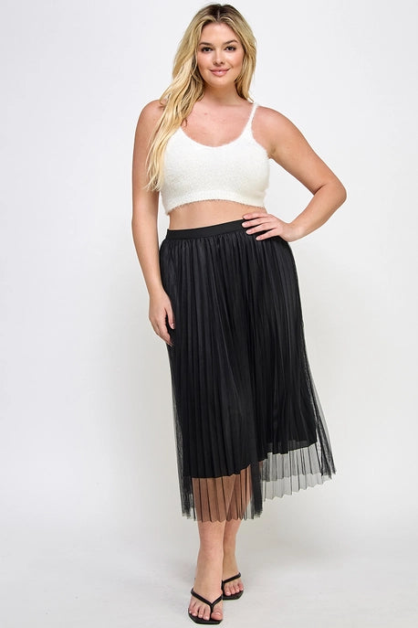 Natalie Tulle Skirt Black