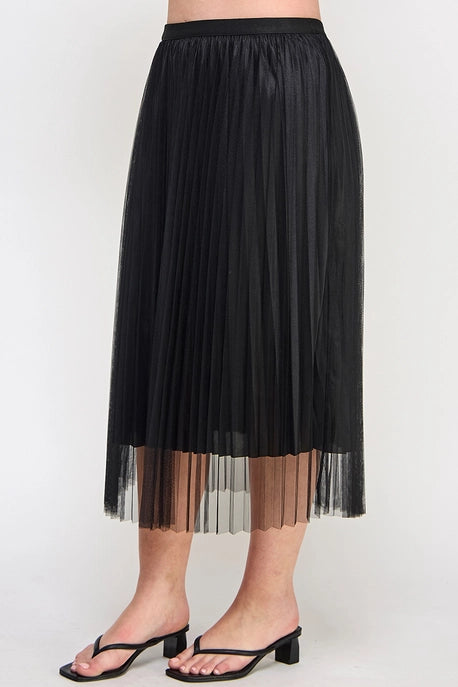Natalie Tulle Skirt Black