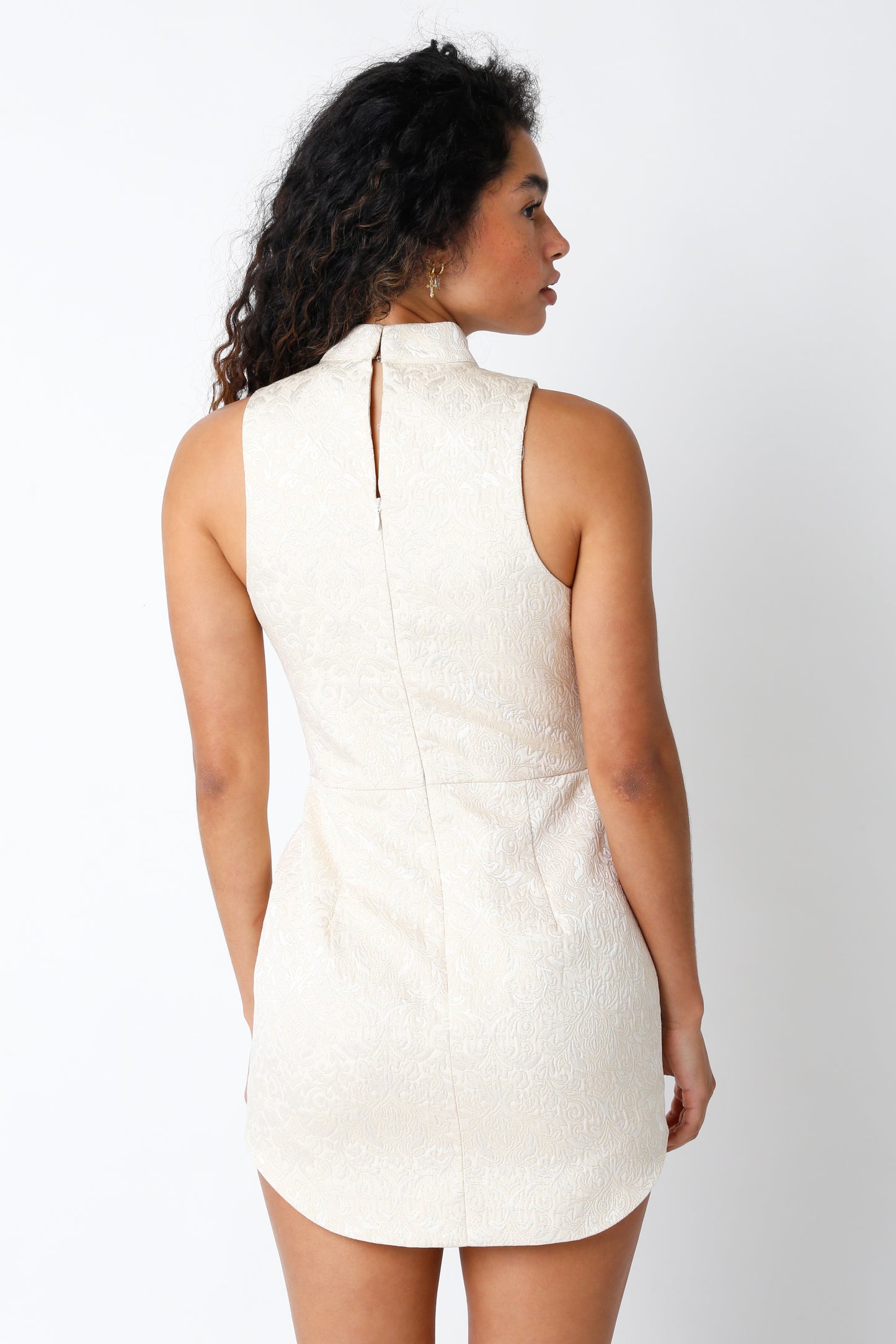 Zoey Jacquard Mini Dress