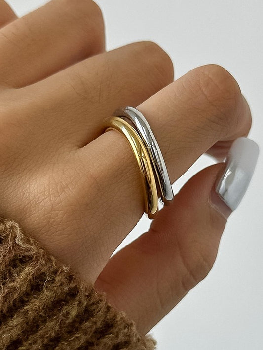 Andree Two Tone Ring