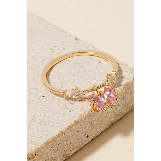 Butterfly Dangle Ring