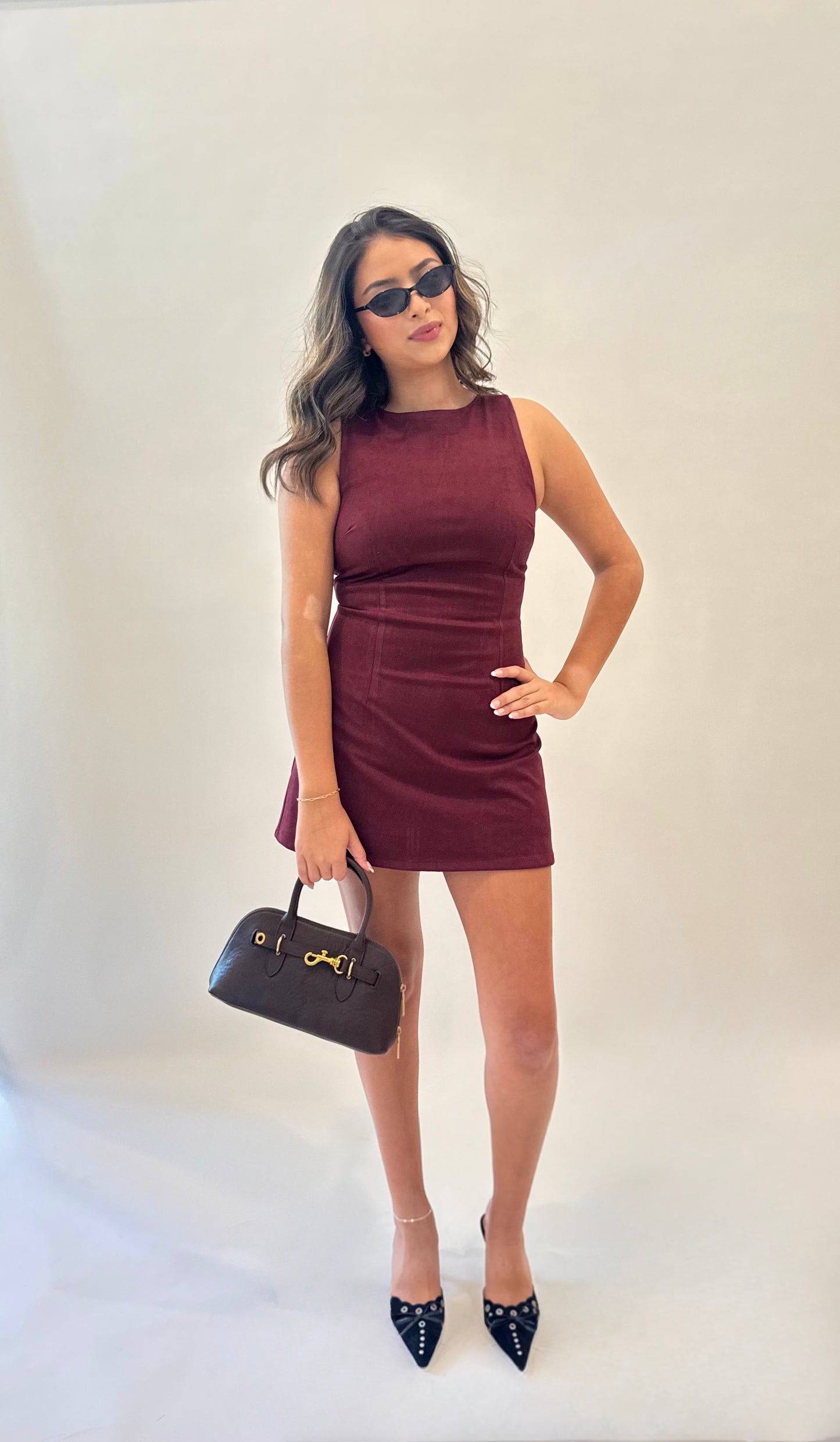 Serenity Suede Mini Dress