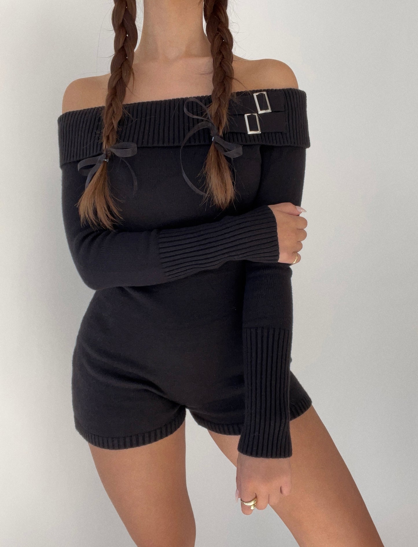 Chloe Knit Romper