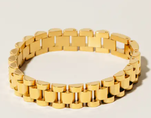 Stacey Chain Bracelet Gold