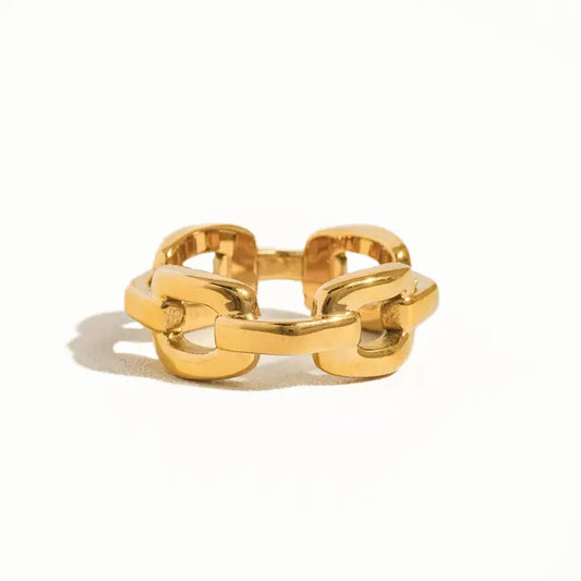 Gold Stack Ring SZ 7