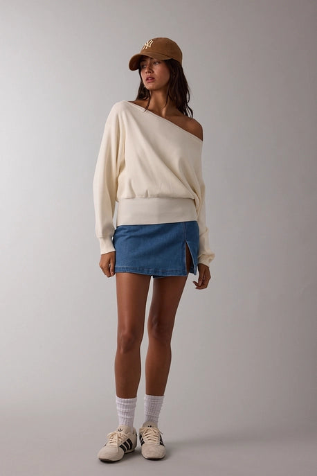 Ava Denim Mini Skirt