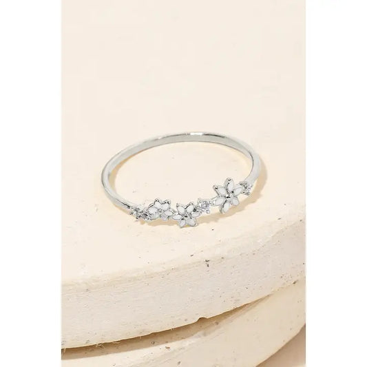 Daisy Silver Ring